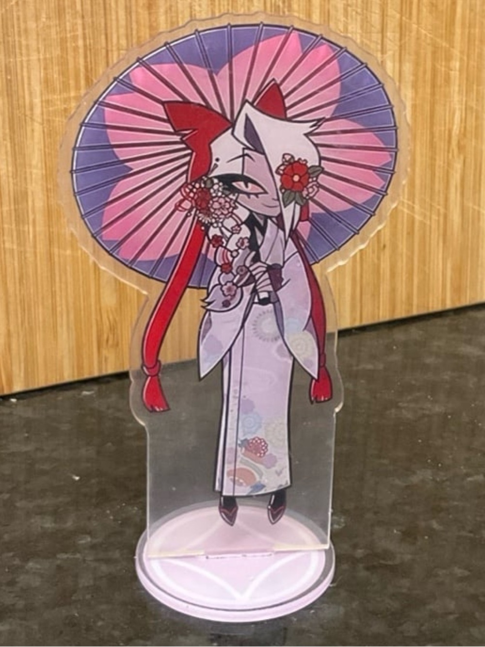 Hazbin Hotel Helluva Boss kimono Japanese Vaggie anime acrylic figure standee